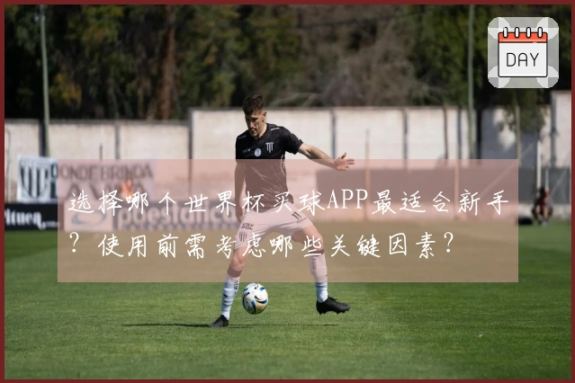 选择哪个世界杯买球APP最适合新手？使用前需考虑哪些关键因素？