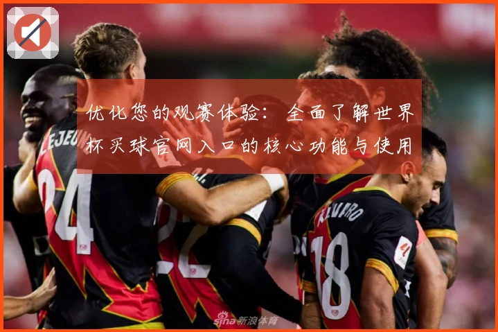 优化您的观赛体验：全面了解世界杯买球官网入口的核心功能与使用指南