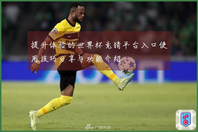 提升体验的世界杯竞猜平台入口使用技巧分享与功能介绍